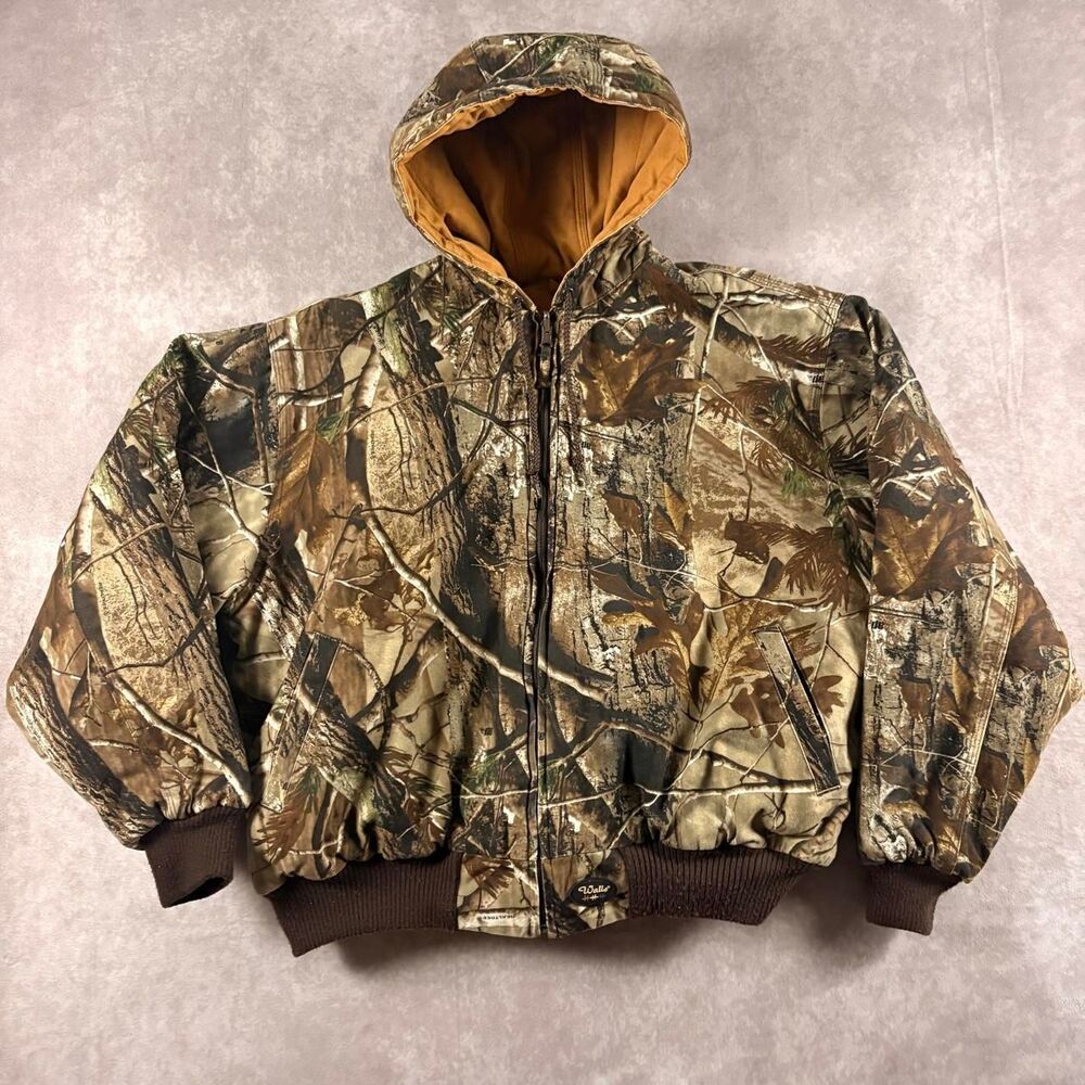 vintage walls realtree camo fully reversible heavyweight jacket